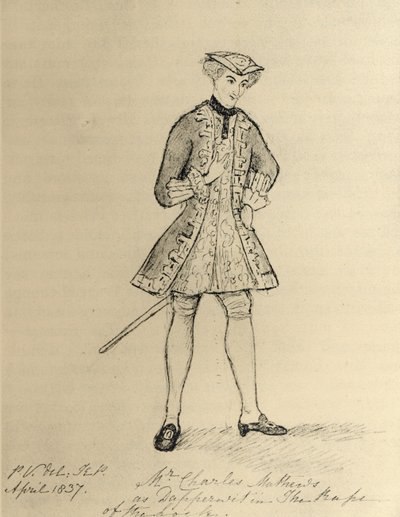 Charles Matthews (1803-78) von Queen Victoria